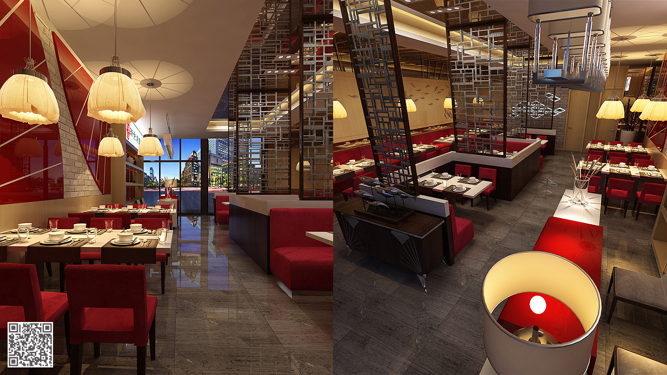 瑞魚烤魚堂店面設(shè)計