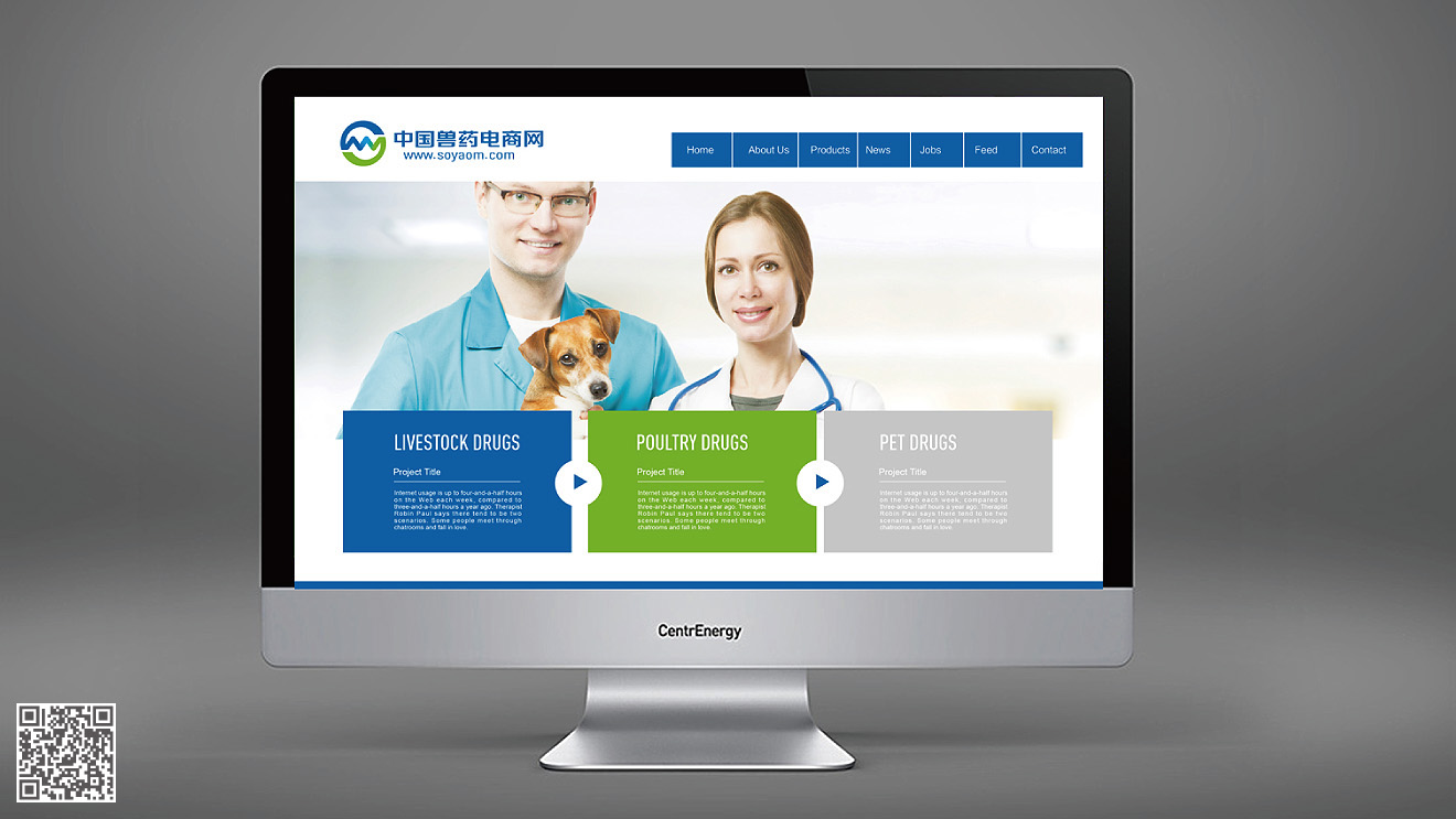 中國獸藥電商網(wǎng)品牌設(shè)計(jì)