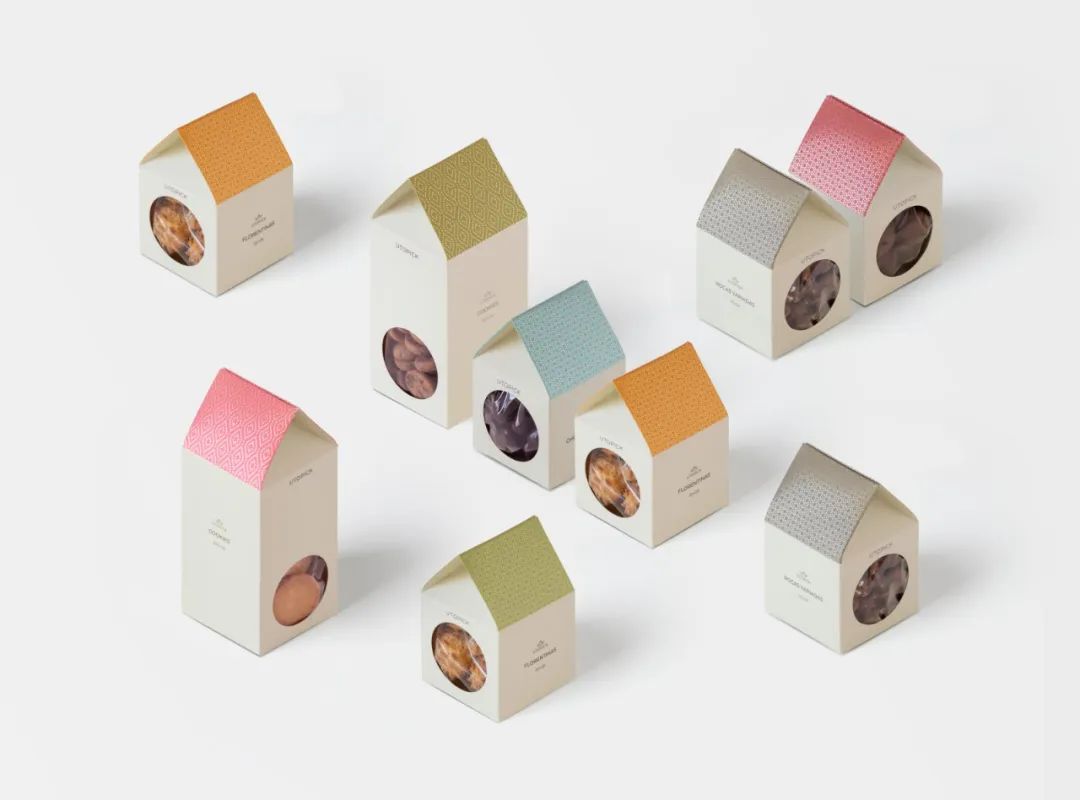 包裝設(shè)計與美學(xué) | 形狀酷似小房子的巧克力包裝設(shè)計